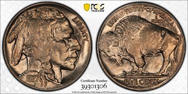 1927-D/D 5C RPM FS-501 AU58