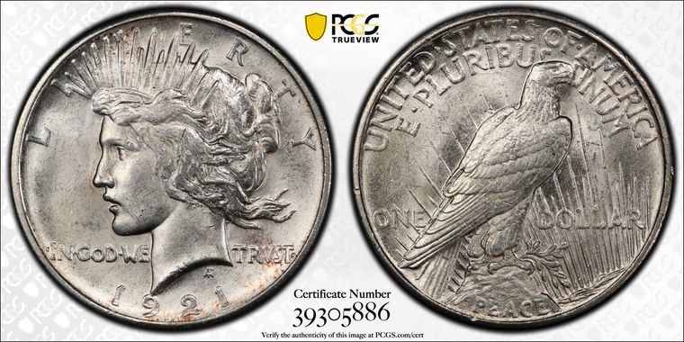 Cert 39305886 - Coin Image