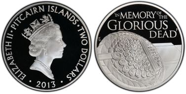 2013 $2 Diamond Jubilee PR69DCAM