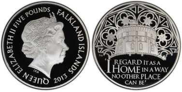 2012 $5 Royal Yacht Britannia PR69DCAM