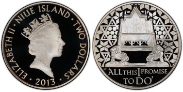 2013 $2 Diamond Jubilee PR69DCAM