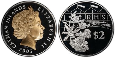 2003 $2 Royal Horticulture Society PR69DCAM