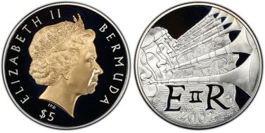 2002 $5 Jubilee PR69DCAM