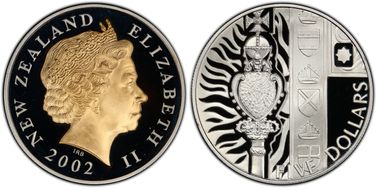 2002 $5 Queens Jubilee PR69DCAM