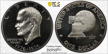 1976-S $1 Clad Type 1 PR69DCAM