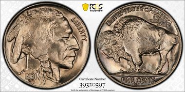 1931-S 5C MS66