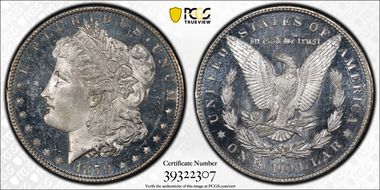 1879-S $1 MS64DMPL