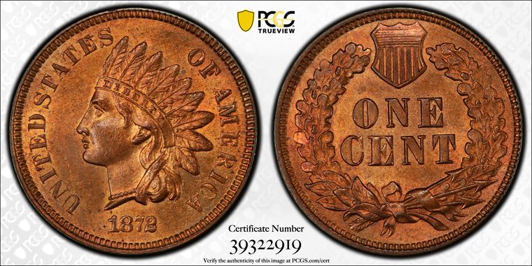 Cert 39322919 - Coin Image