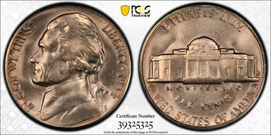 1954-S 5C DDR FS-801 MS65