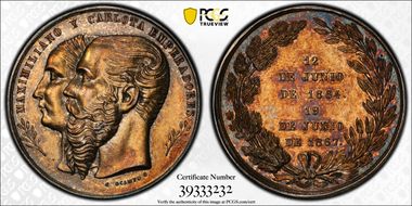 1867 Medal Grove-133a Ag N1