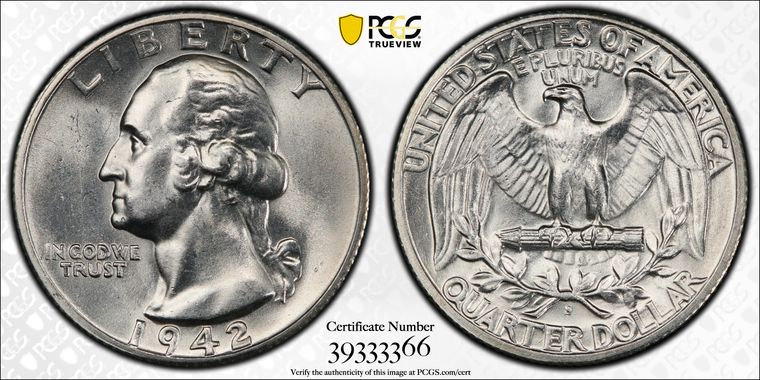 Cert 39333366 - Coin Image