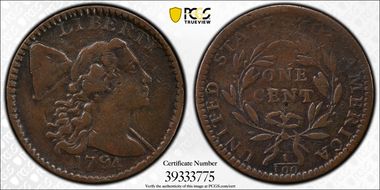 1794 1C S-63, Fallen 4 VF25BN