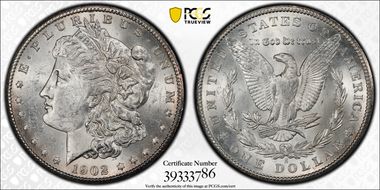1902-S $1 MS62