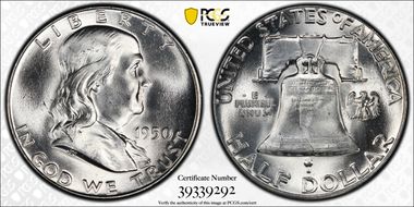 1950 50C "Booger Variety" FS-402a MS64FBL