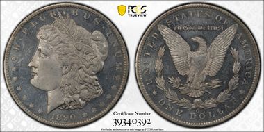 1890-O $1 MS64DMPL