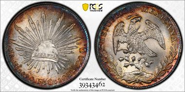 1890-Ho FG 8 R Ho37 MS65