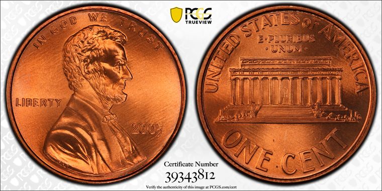 Cert 39343812 - Coin Image