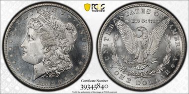 1880-S $1 MS67