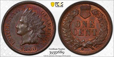 1890 1C MS64BN