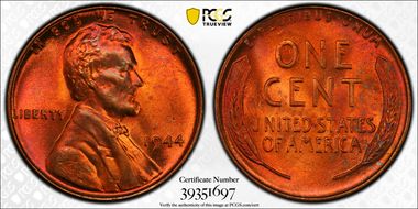 1944 1C MS65RD