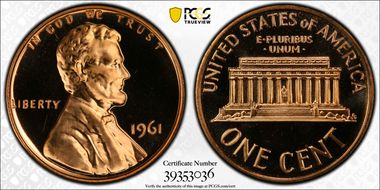 1961 1C PR67CAM