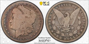 1893-S $1 AG3