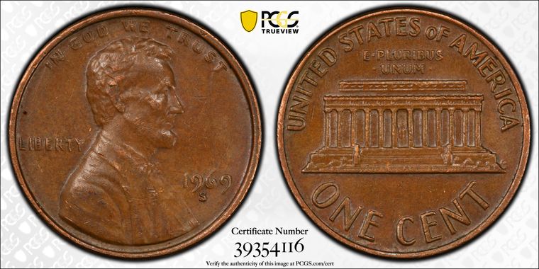 Cert 39354116 - Coin Image