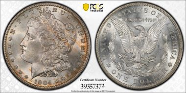 1904-O $1 MS66