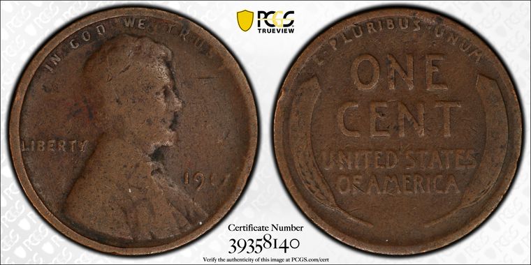 Cert 39358140 - Coin Image