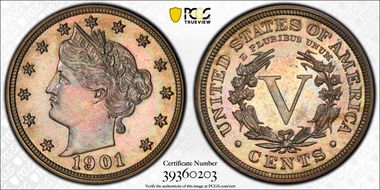 1901 5C PR67+