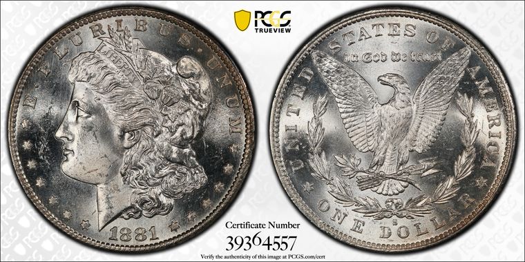 Cert 39364557 - Coin Image