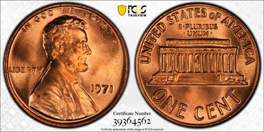 1971 1C MS67RD