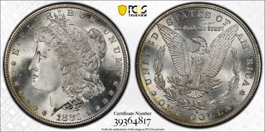 1881-S $1 MS67+