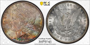 1886 $1 MS65
