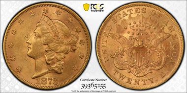 1873 $20 Closed 3 N1