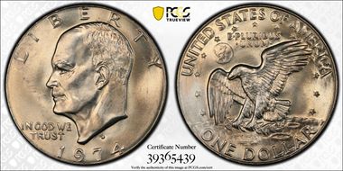 1974-D $1 MS67