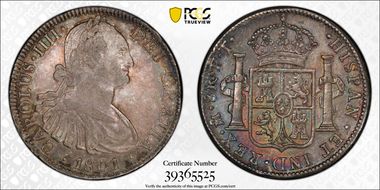 1801-Mo FT 8 R Calico-972 AU53