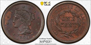 1850 1C N-12 MS64BN