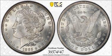 1885-CC $1 MS66