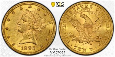 1895-S $10 MS60