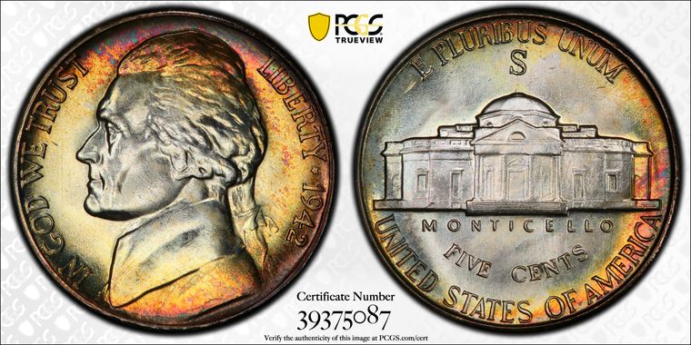 Cert 39375087 - Coin Image