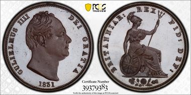 1831 1/2D S-3847 Bronzed PR66