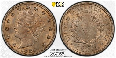 1884 5C RPD FS-301 AU58