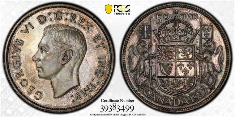 Cert 39383499 - Coin Image