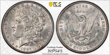 1897-O $1 MS60
