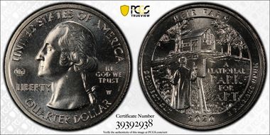 2020-W 25C Weir Farm NP V75 First Week of Discovery MS66