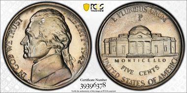 1942-P 5C Silver PR67