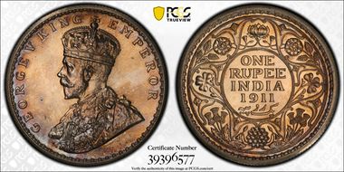 1911(C) Rupee SW-8.13 Restrike PR64