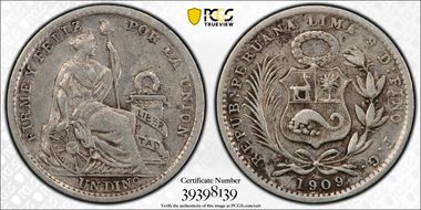 1909-FG Dinero KM-204.2 XF40