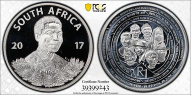 2017 Rand Life of Mandela PR67DCAM